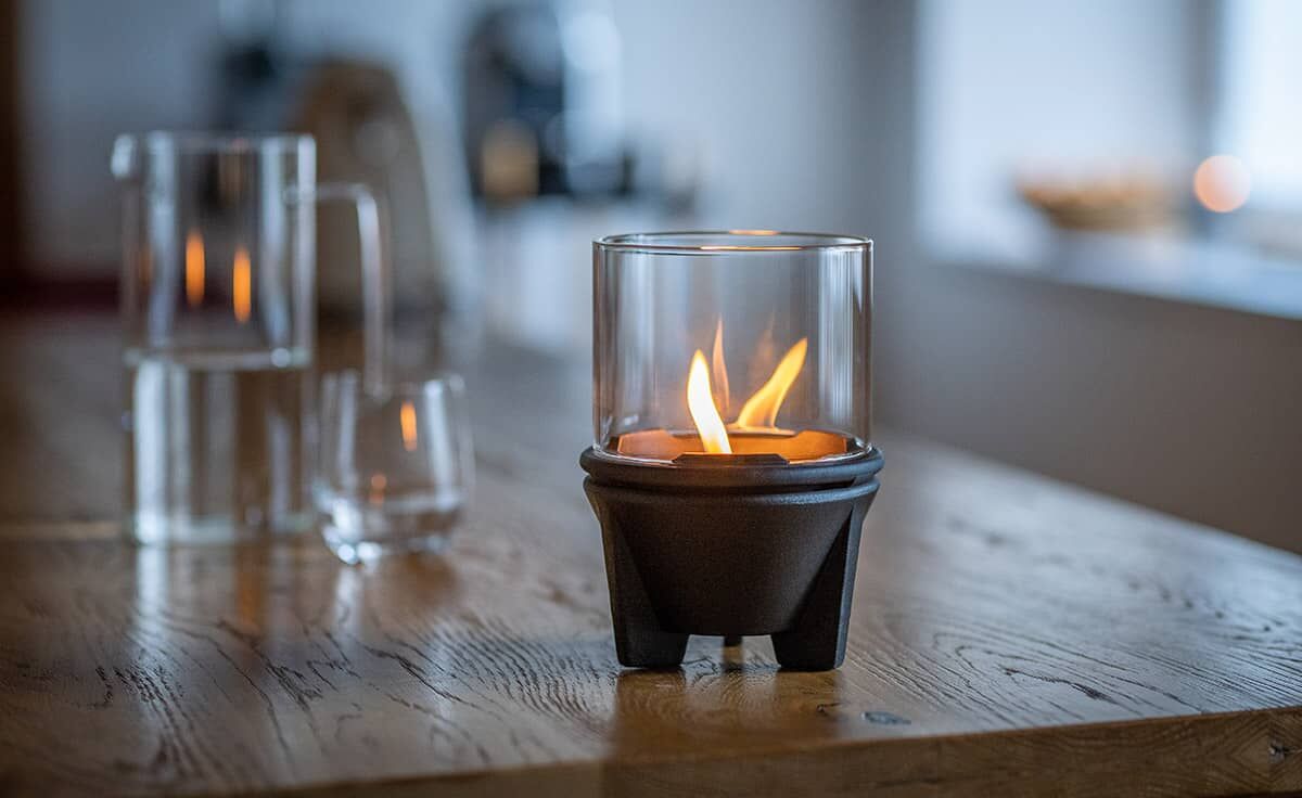 DENK Keramik Windglas-Aufsatz für Schmelzfeuer® Indoor CeraLava® ~ SFCI-WLA von DENK Keramik