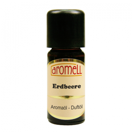 aromell Duftöl Erdbeere für Dufthölzer Fruchtiger süßer Raumduft 10ml von aromell