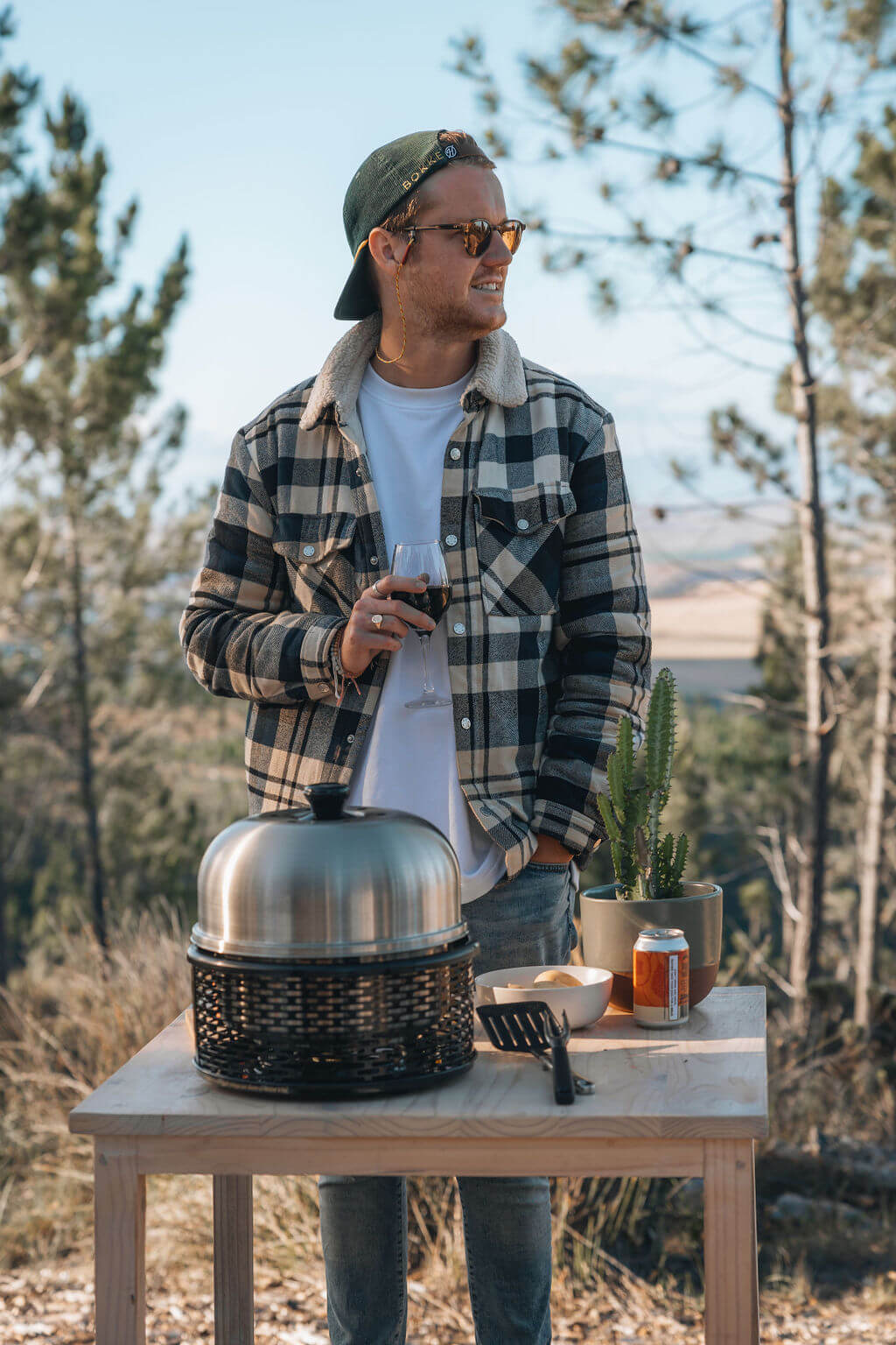 Cobb PRO BLACK Holzkohle Grill inkl. Grillplatte + Tasche GRATIS | CO74 von Cobb