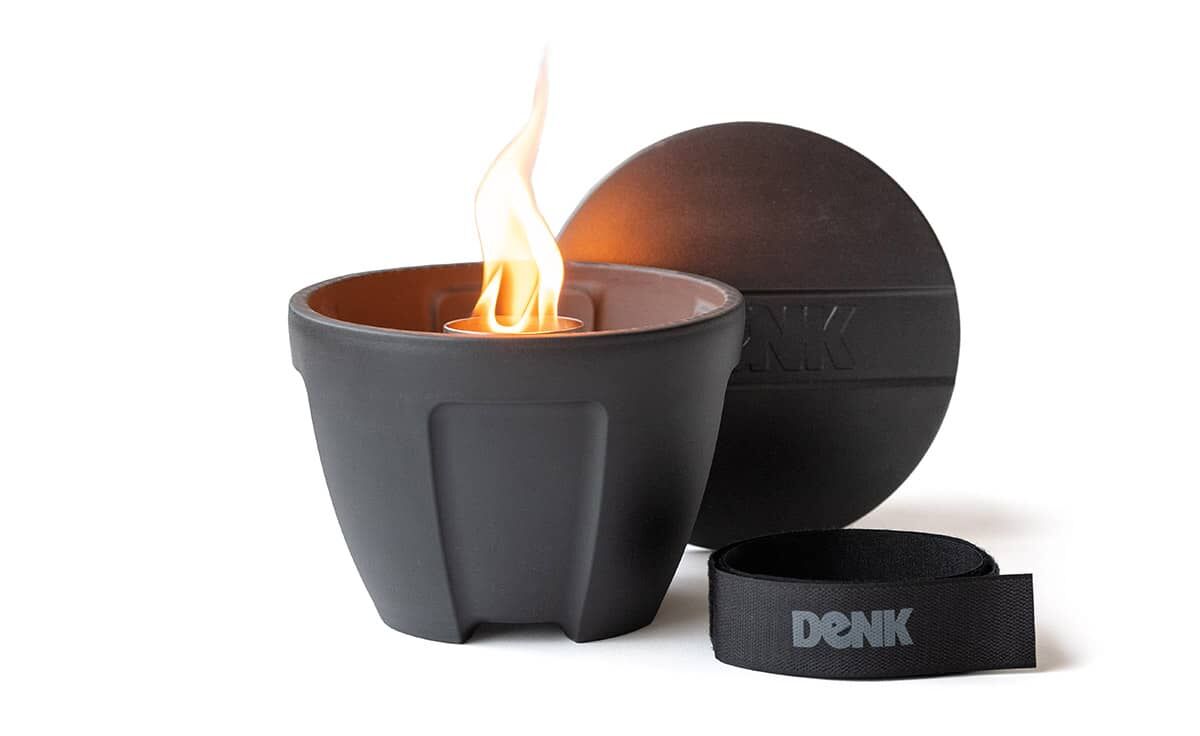 DENK Keramik Camping Schmelzfeuer | Feuer | Licht | CeraLava mit Deckel ~ CSF von DENK Keramik