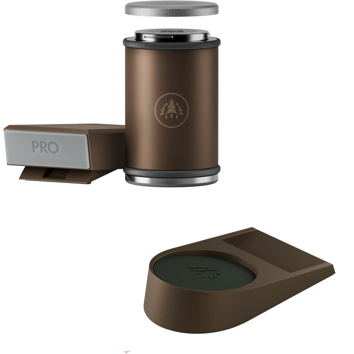 HORL® 3 PRO Bronze Rollschleifer Messerschärfer & HORL® Dock Dark Bronze | SET 6 von HORL