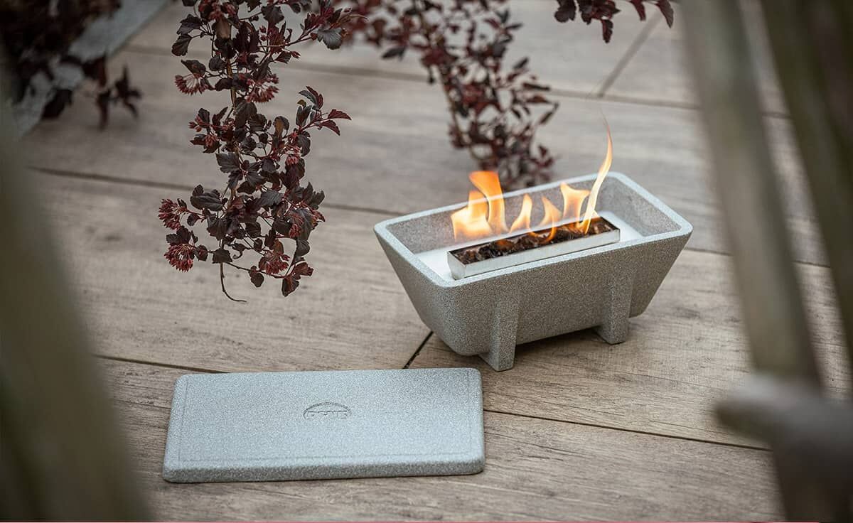 Schmelzfeuer Outdoor XL Granicium mit Wachs gefüllt | SXLG von DENK Keramik