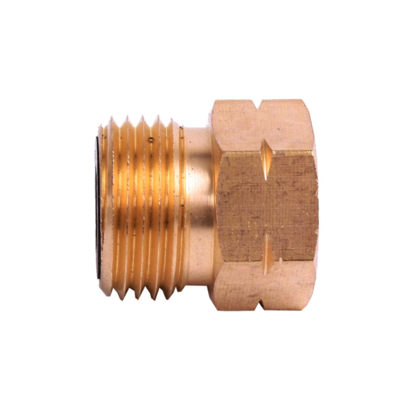 KN-Adapter Handwerkerflasche kurz 21,80 x 1/1/4" links AG x 3/8" IG links von HUW24