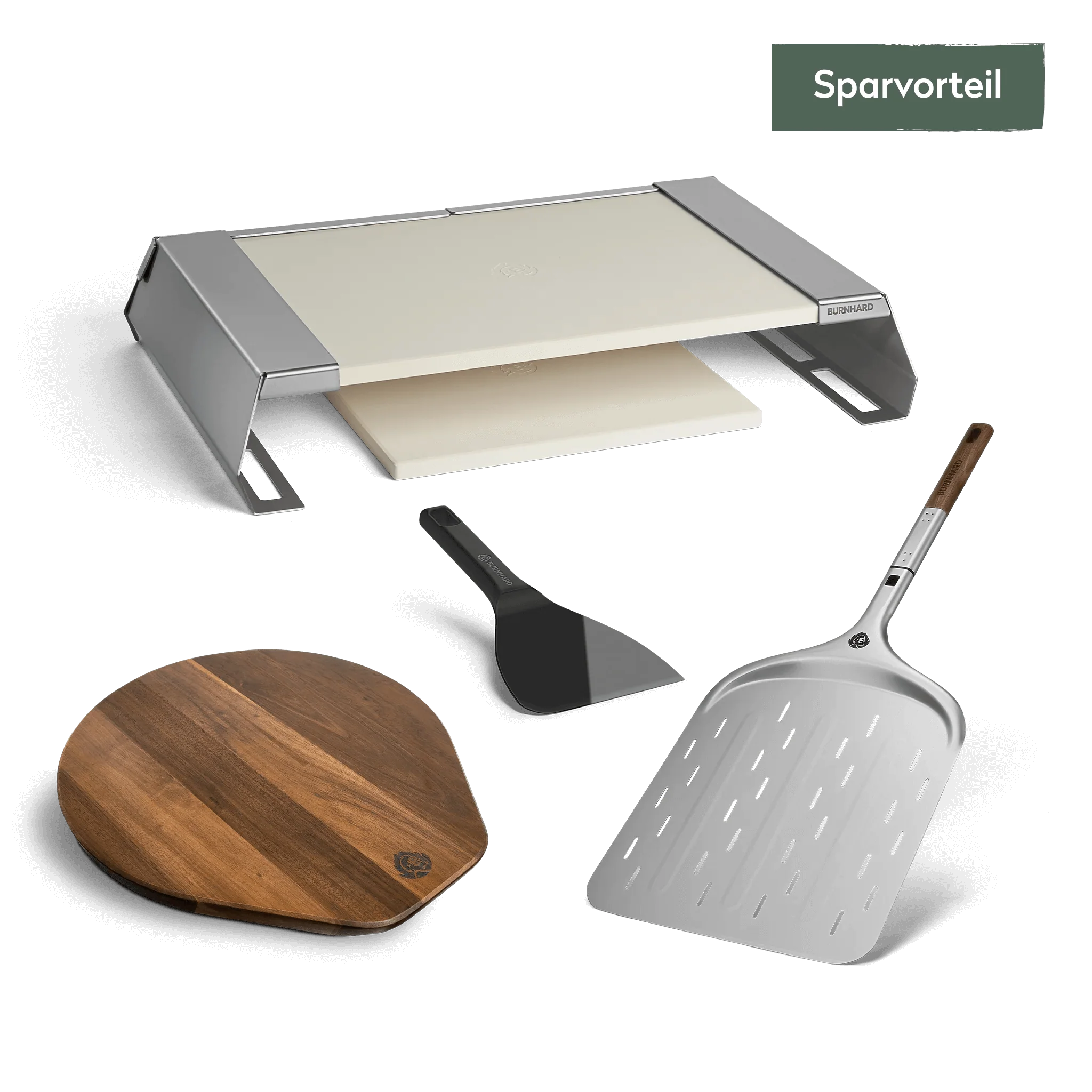 BURNHARD BBQ Pizza-Set 4-tlg. von BURNHARD