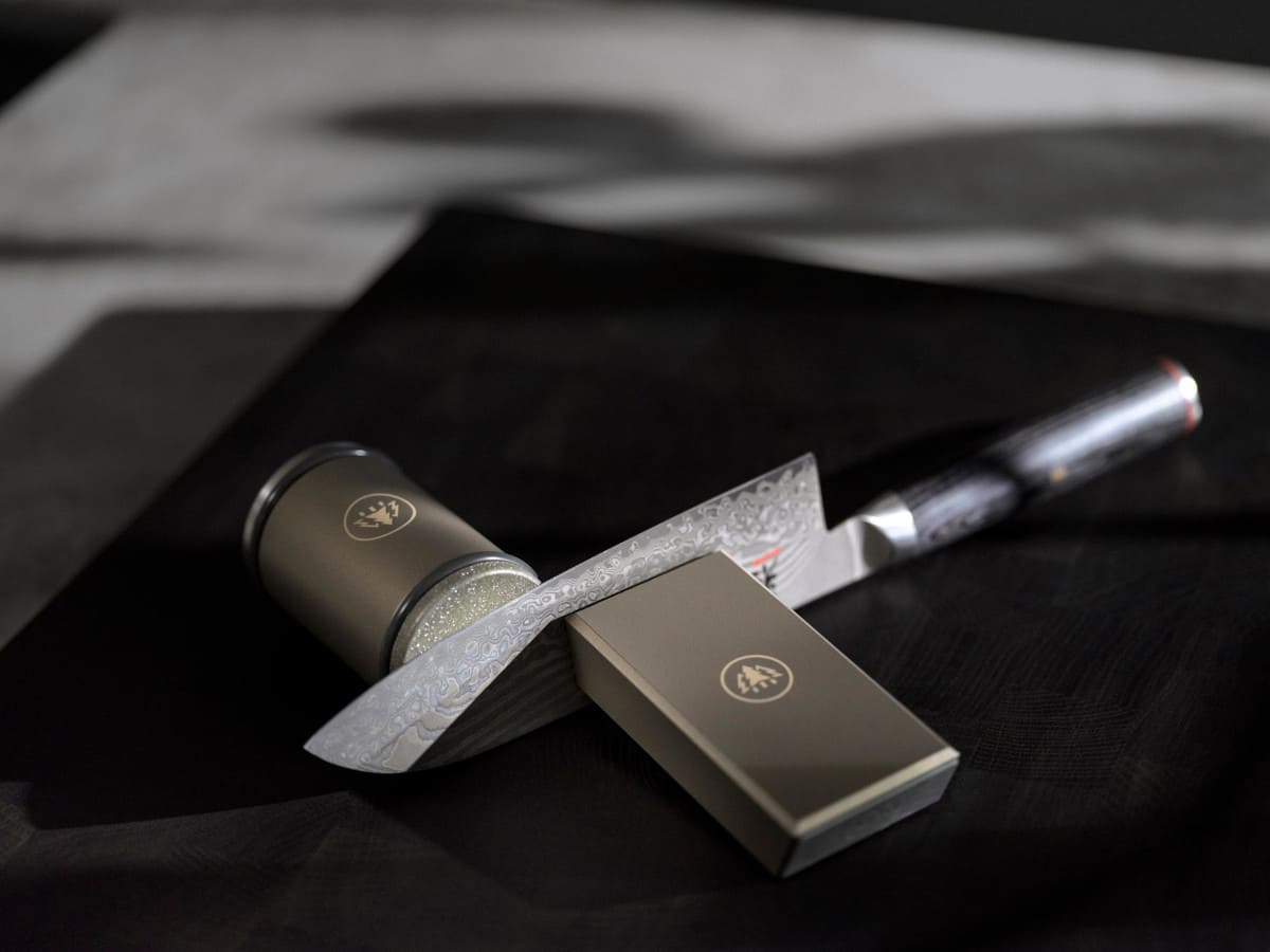 HORL® 3 PRO Bronze Rollschleifer Messerschärfer + Magnetschleiflehre von HORL