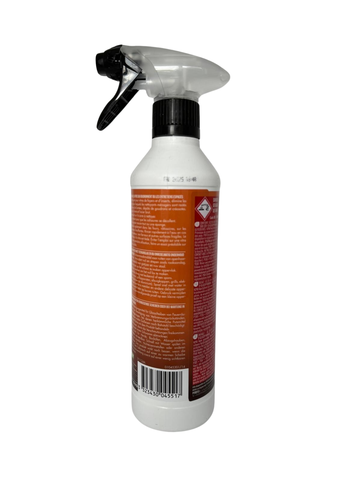 1x pyro feu Reinigungsschaum Hochwirksamer Glasschaumreiniger für Kamin- Ofen- und Herdgläser | 500ml von pyro feu