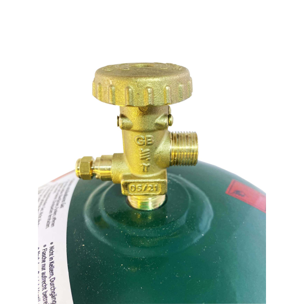 PROFILL904 Gas Flasche selbst befüllbare Propangasflasche 1,9kg für z.B. VW California - 2026er Prüfstempel von HUW24
