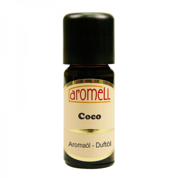 aromell Coco Kokosnuss Duftöl für Dufthölzer Exotischer Raumduft 10ml von aromell
