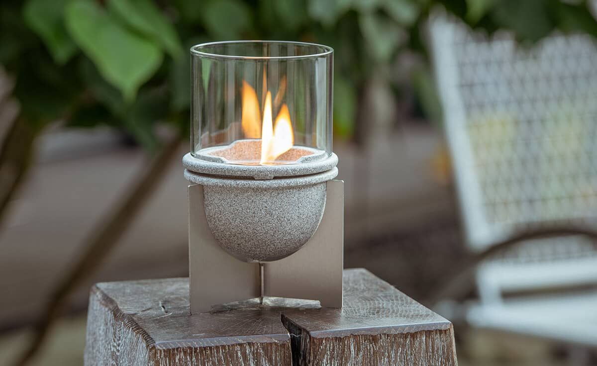 DENK Keramik Windglas-Aufsatz für Schmelzfeuer® Indoor M Granicium® ~ SMG-WLA von DENK Keramik