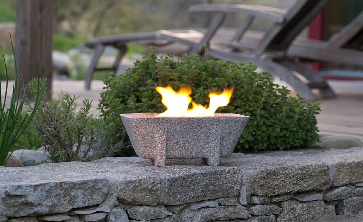 Schmelzfeuer Outdoor XL Granicium mit Wachs gefüllt | SXLG von DENK Keramik