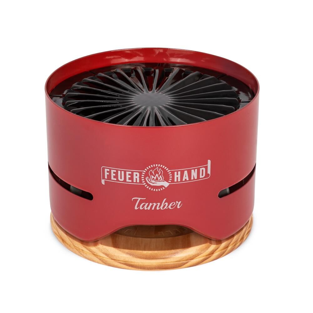 Feuerhand Tischgrill Tamber Ruby Red | Der ideale Tischgrill für genussvolle Momente zu zweit von Feuerhand