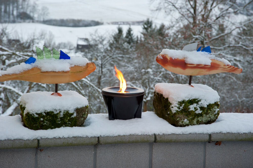 Winterhaube & Schutzhaube für das Schmelzfeuer Outdoor CeraLava® - SFC-WH von DENK Keramik