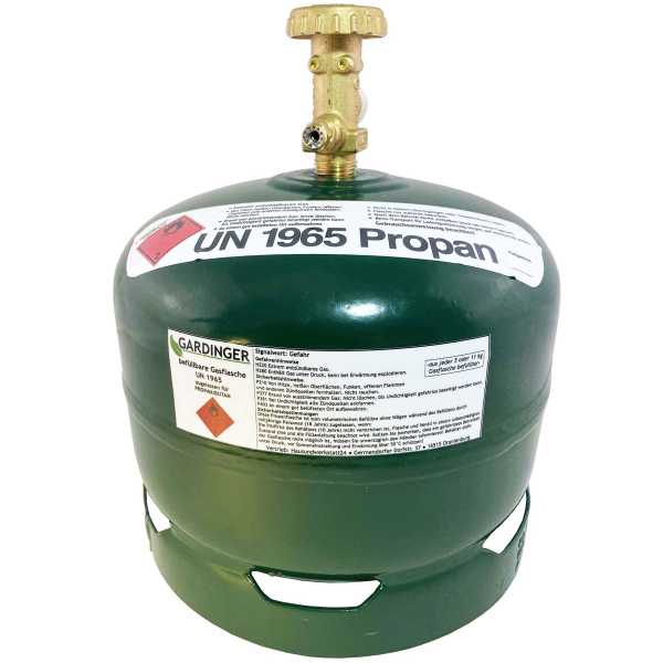 PROFILL904 Gas Flasche selbst befüllbare Propangasflasche 1,9kg für z.B. VW California - 2026er Prüfstempel von HUW24