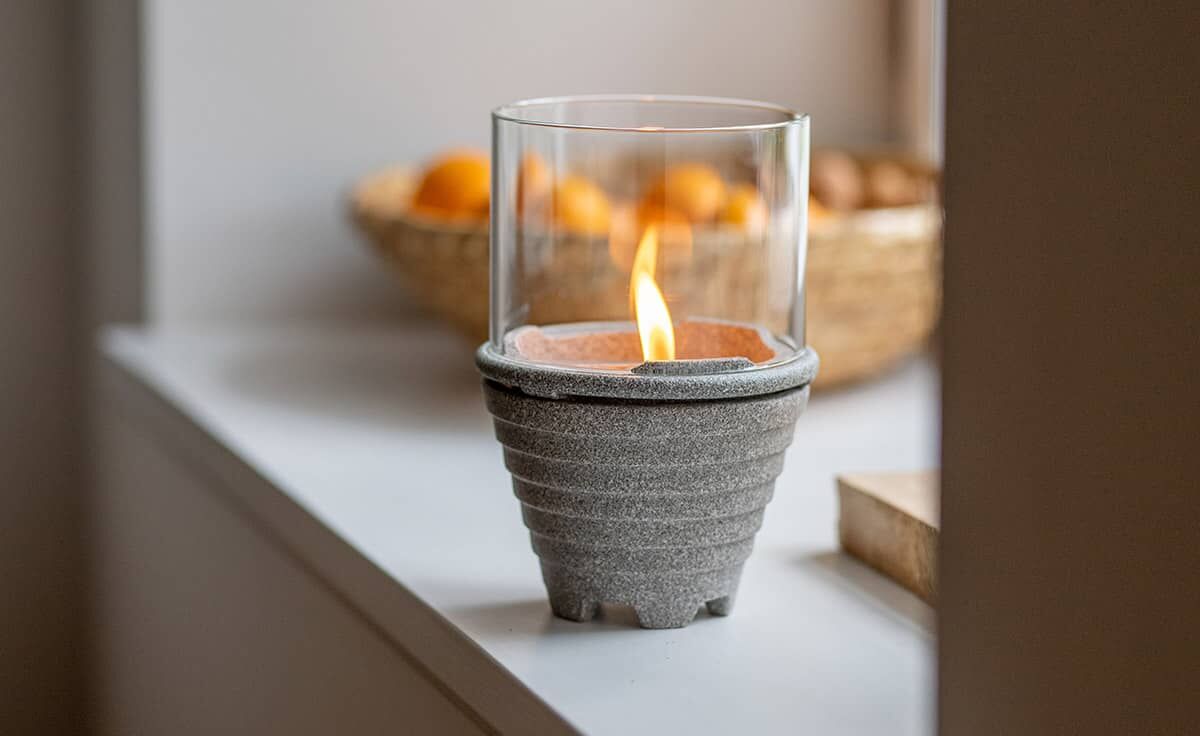 DENK Keramik Windglas-Aufsatz für Schmelzfeuer® Indoor Granicium® ~ SFGI-WLA von DENK Keramik