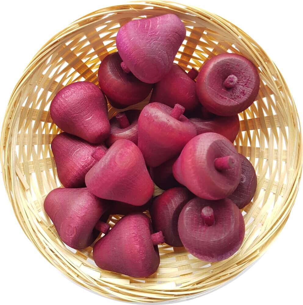 25x Himbeere Duftholz zur Lufterfrischung und Raumbeduftung - Dufthölzer - Duftfrüchte - Duftkugel von DuftHolz