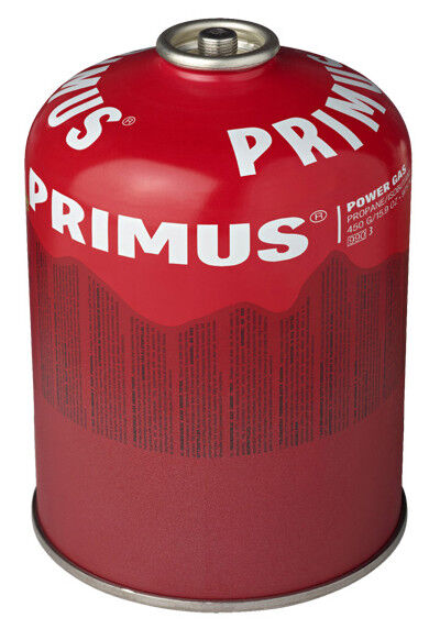 PRIMUS Power Gas Ventilgaskartusche mit selbstschließendem Ventil - 450g (PG450) von Primus