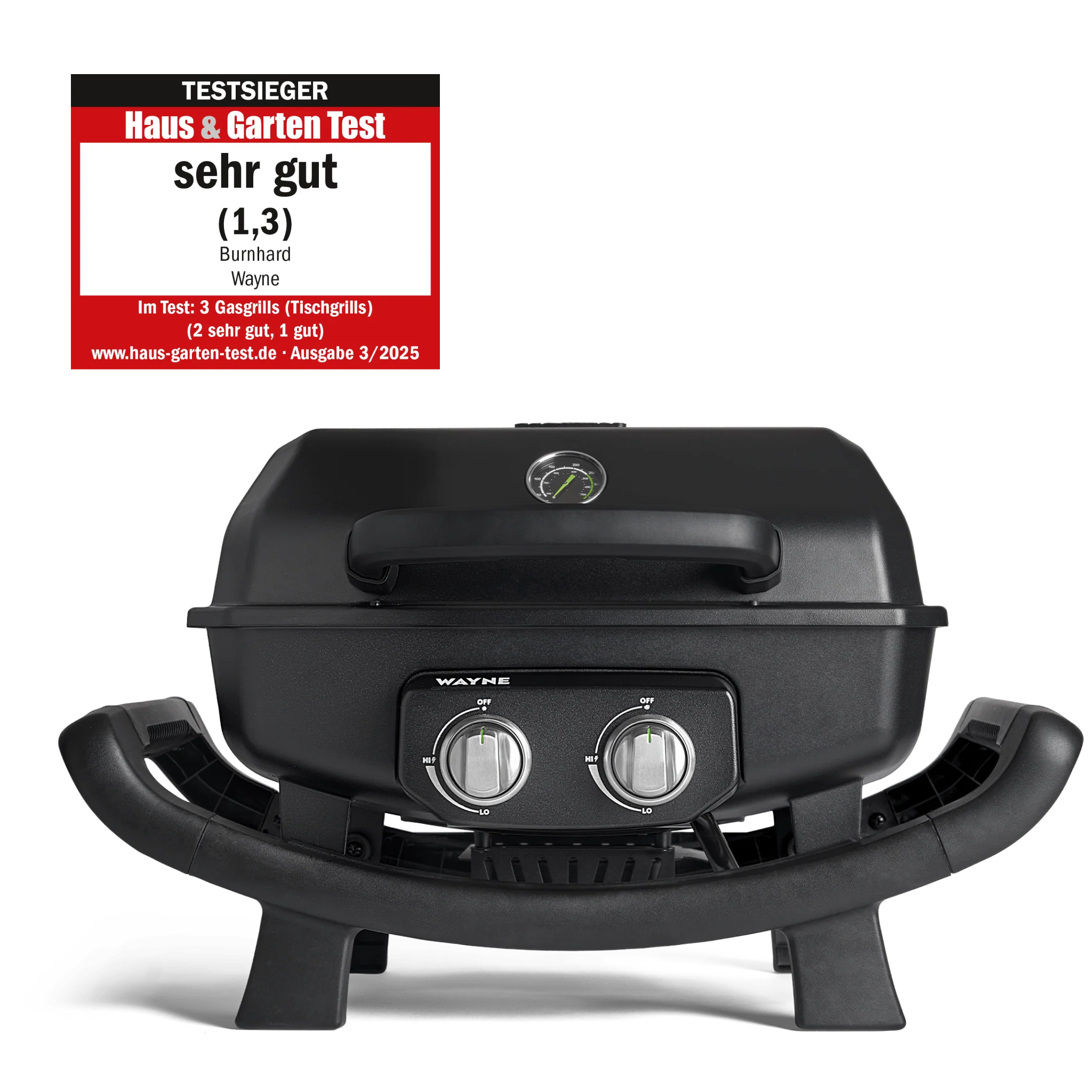 BURNHARD WAYNE Balkongrill 2-Brenner von BURNHARD