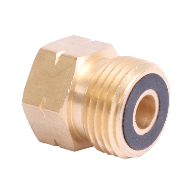 Adapter Handwerkerflasche kurz 21,80 x 1/1/4" links AG x 3/8" IG links von HUW24