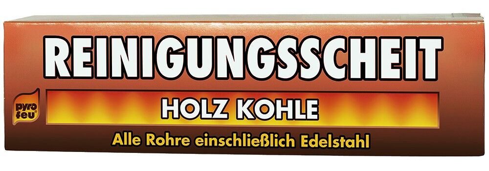 1x Reinigungsscheit Entrußer für Ofen & Kamin alle Rohre einschließlich Edelstahl von pyro feu