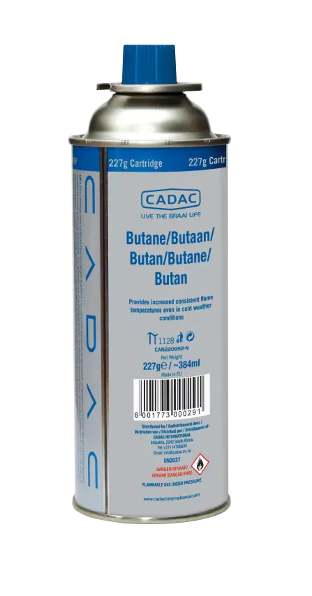 CADAC Kartusche 227g | Butan | Ventilgaskartusche für Gaskocher von CADAC