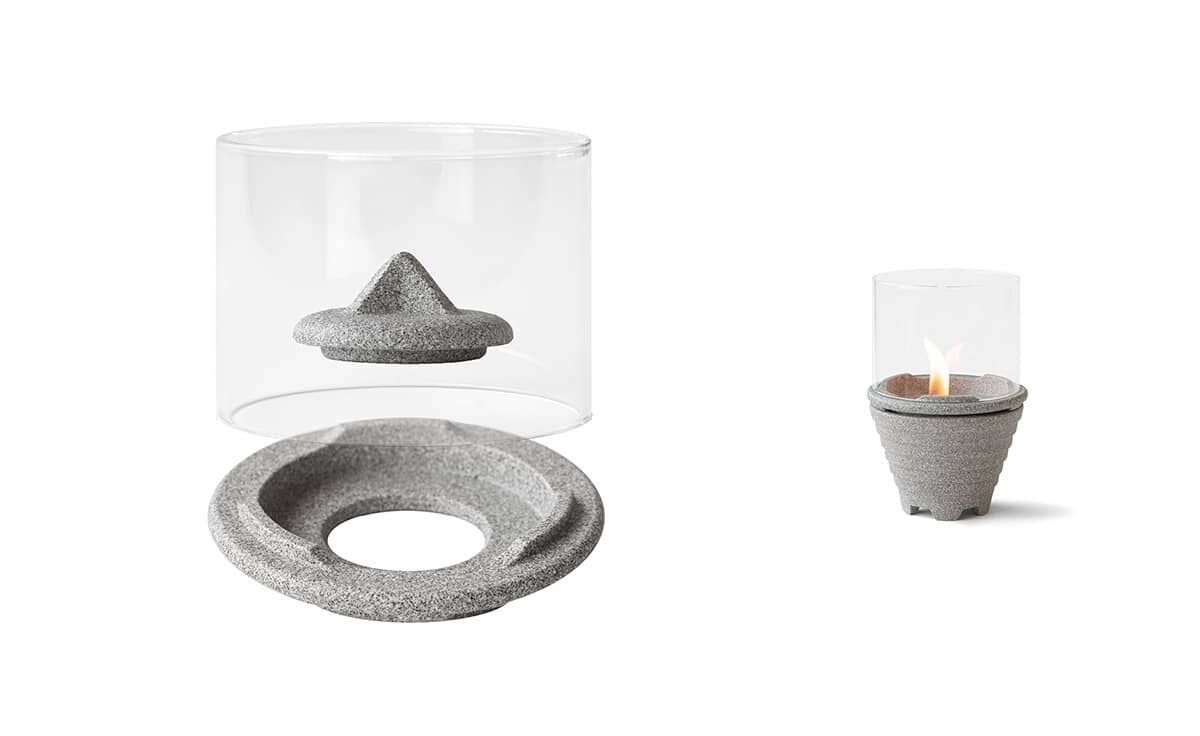 DENK Keramik Windglas-Aufsatz für Schmelzfeuer® Indoor Granicium® ~ SFGI-WLA von DENK Keramik
