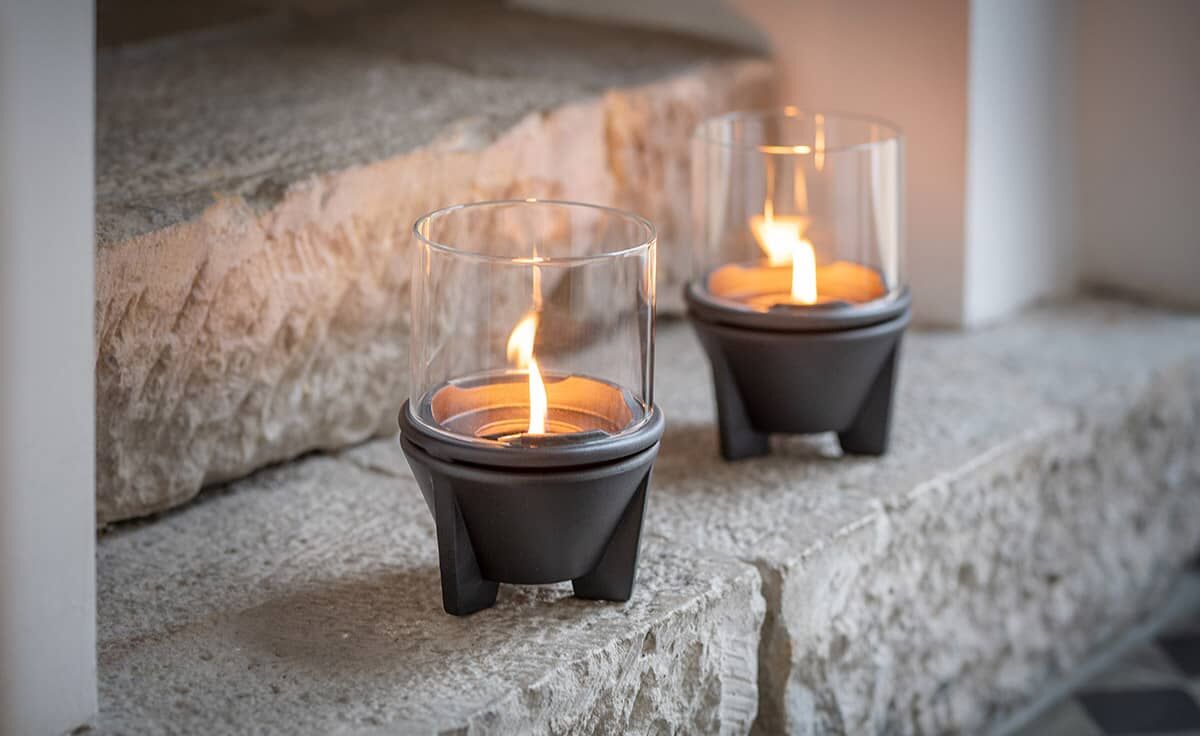 DENK Keramik Windglas-Aufsatz für Schmelzfeuer® Indoor CeraLava® ~ SFCI-WLA von DENK Keramik