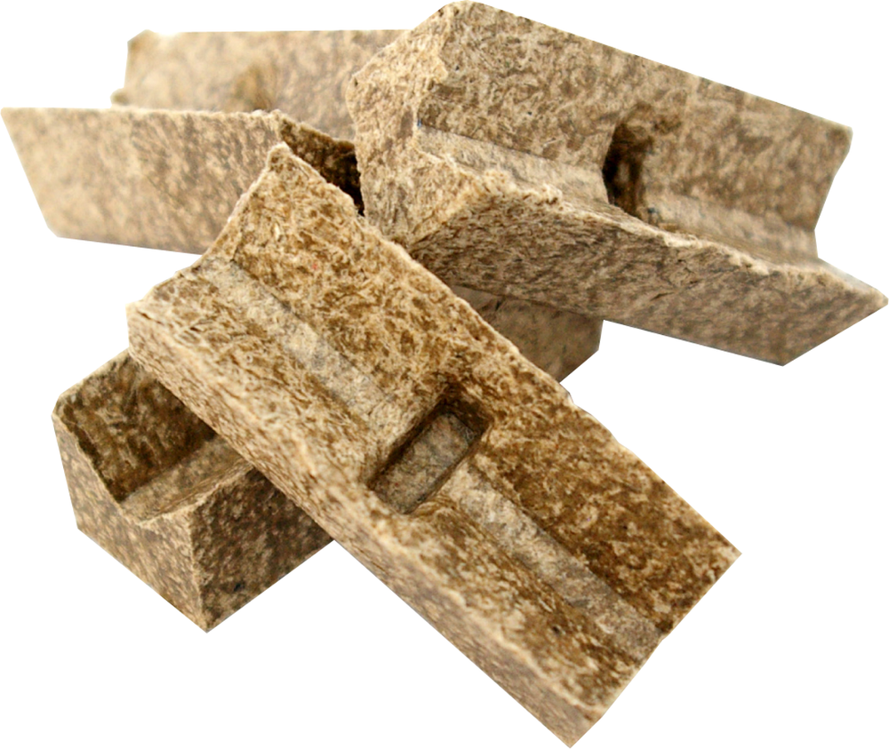 32x Zündblock Feueranzünder für Grill & Kamin ~ Umweltfreundlich aus recyceltem Altpapier und Wachs von Till