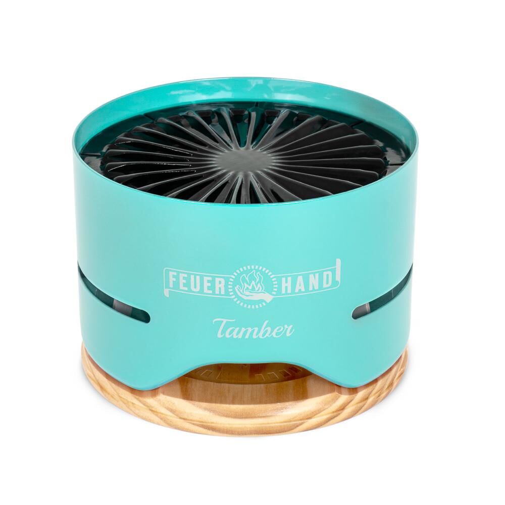 Feuerhand Tischgrill Tamber Light Green | Der ideale Tischgrill für genussvolle Momente zu zweit von Feuerhand