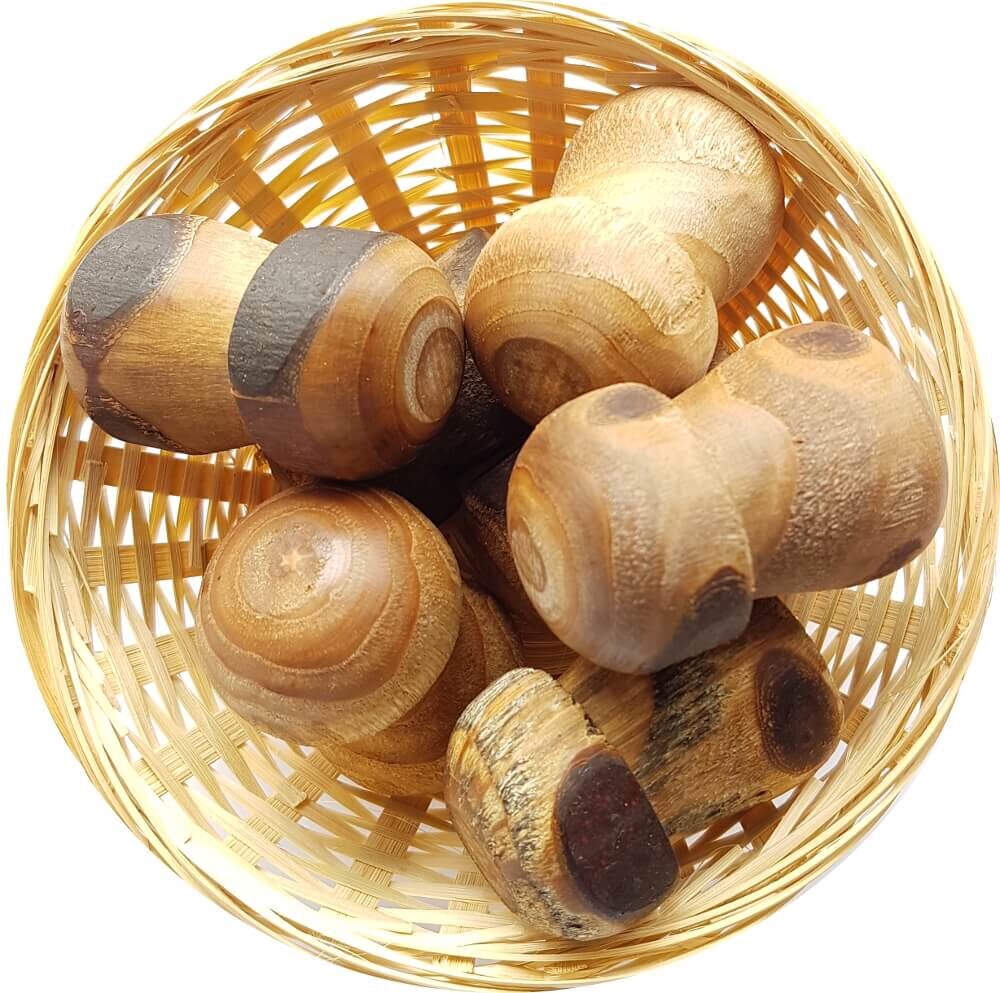5x Anti Stress Duftholz zur Lufterfrischung und Raumbeduftung - Dufthölzer - Duftfrüchte - Duftkugel von DuftHolz