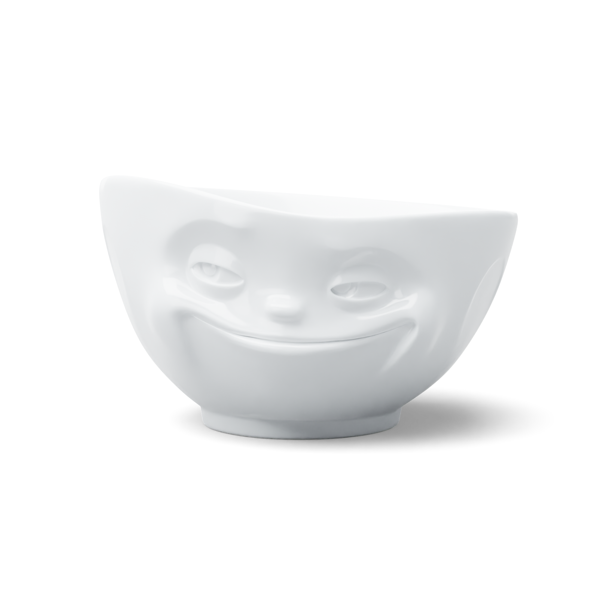 58products | XL Schale Grinsend weiß 1000 ml | Made in Germany von 58products