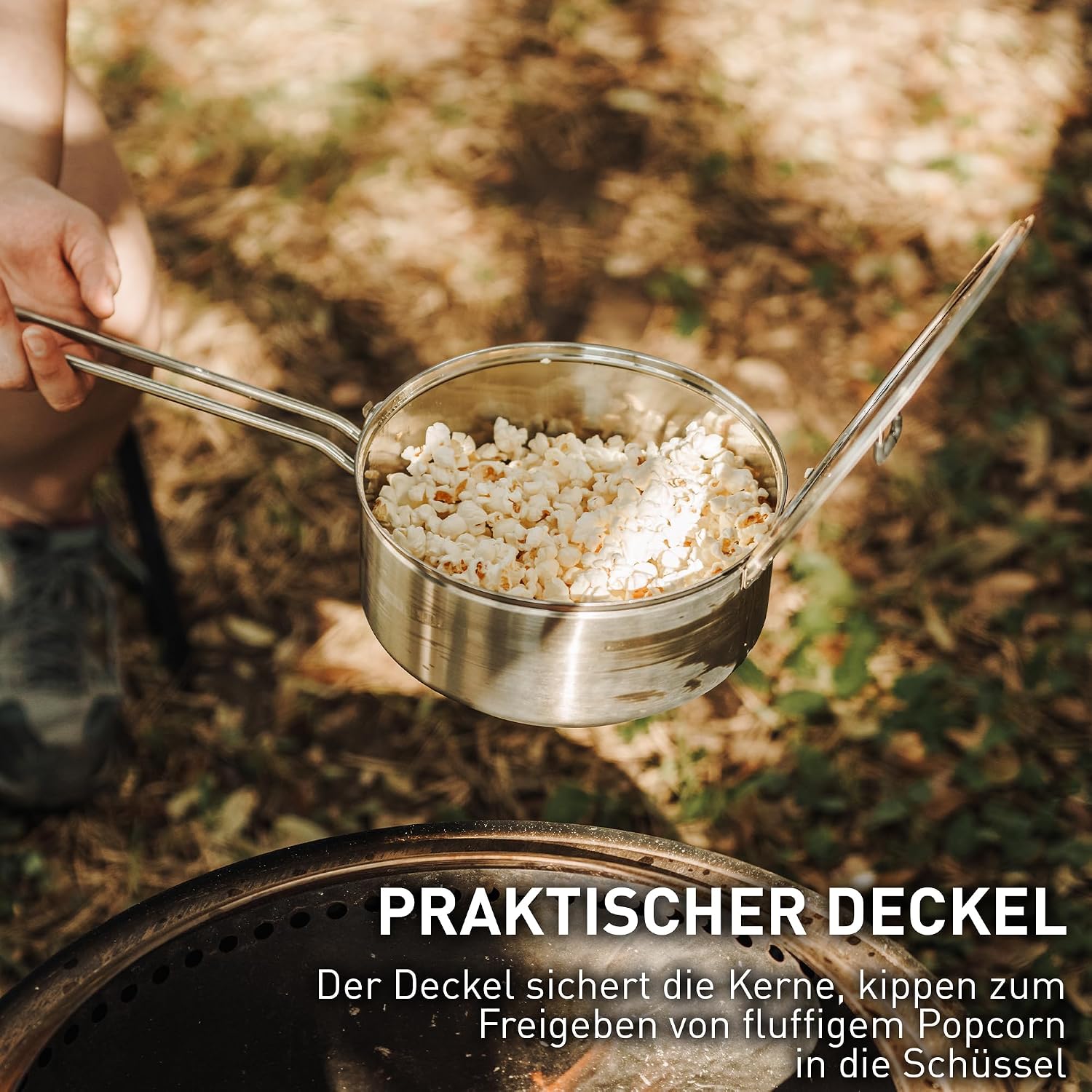 Solo Stove Bonfire Popcorn Maker aus Edelstahl von Solo Stove