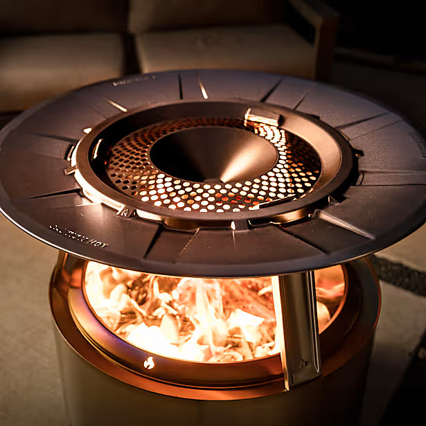 Solo Stove Summit 24 Heat Deflector - Effiziente Wärmeverteilung für noch mehr Komfort am Lagerfeuer von Solo Stove