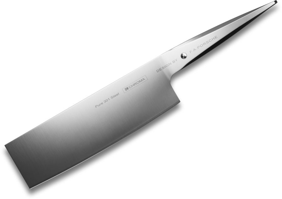 CHROMA Type 301 Nakiri Gemüsemesser 17 cm P-36 | Japanisches Gemüsemesser im Design von F.A. Porsche von CHROMA