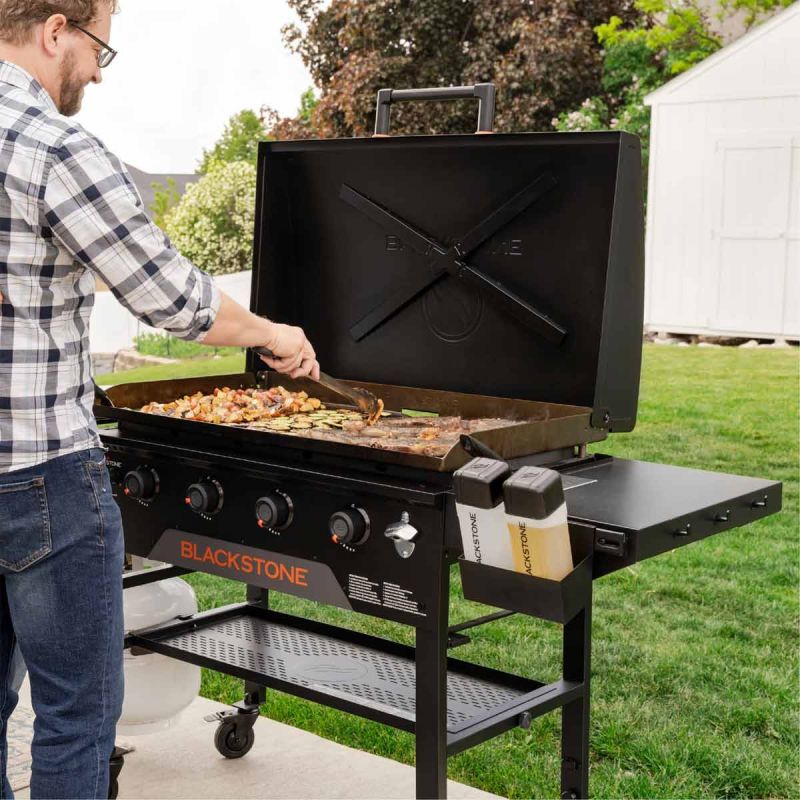 Blackstone 36 Omnivore Griddle 91 x 55 cm inkl. Deckel | Plancha Gasgrill 17,5 kW von Blackstone