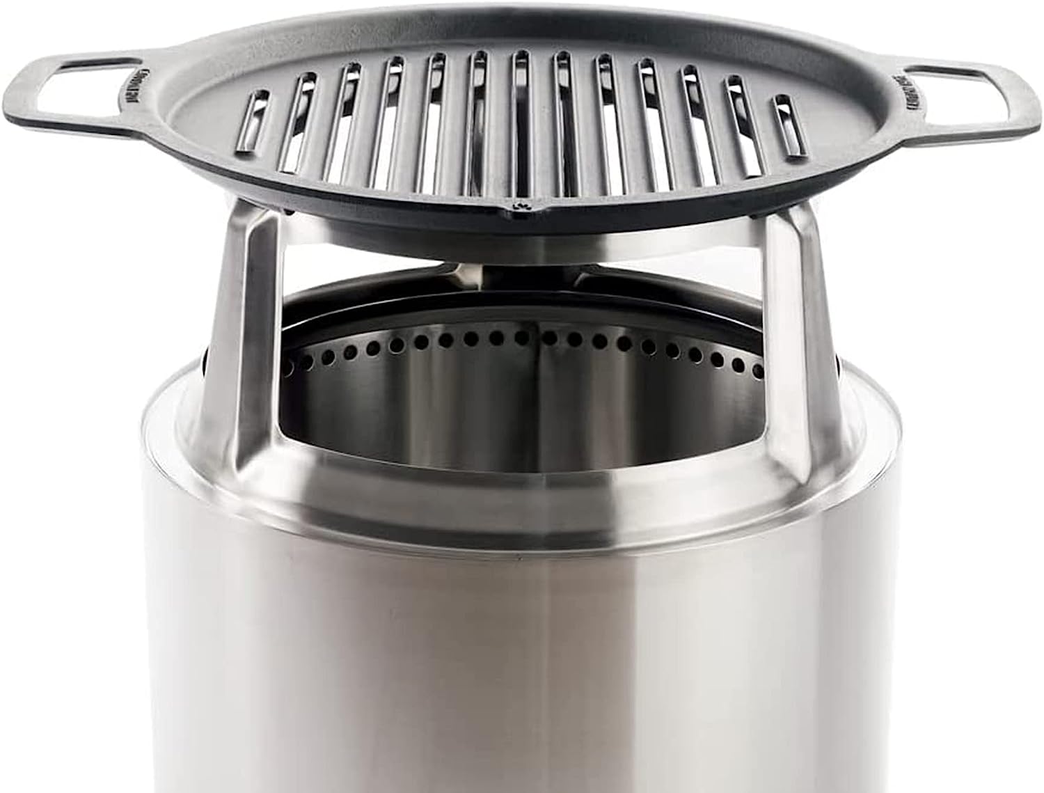 Solo Stove Bonfire Gusseisen-Grillrost mit Aufsatz  von Solo Stove