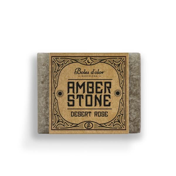 Amber Stone - Desert Rose - Wüstenrose Duft in Quadratform von Boles d'olor