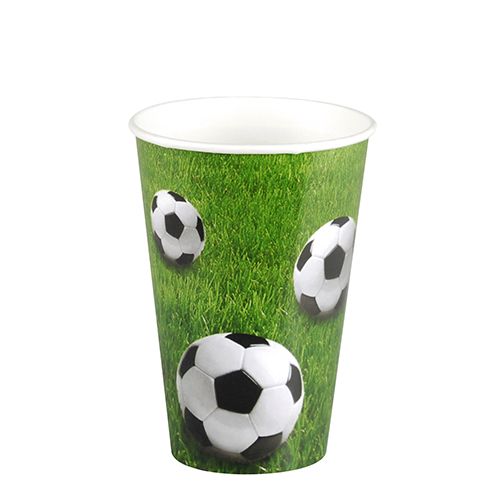 Fußball Pappbecher 0,2 Liter | 1x 14 Stück von Papstar
