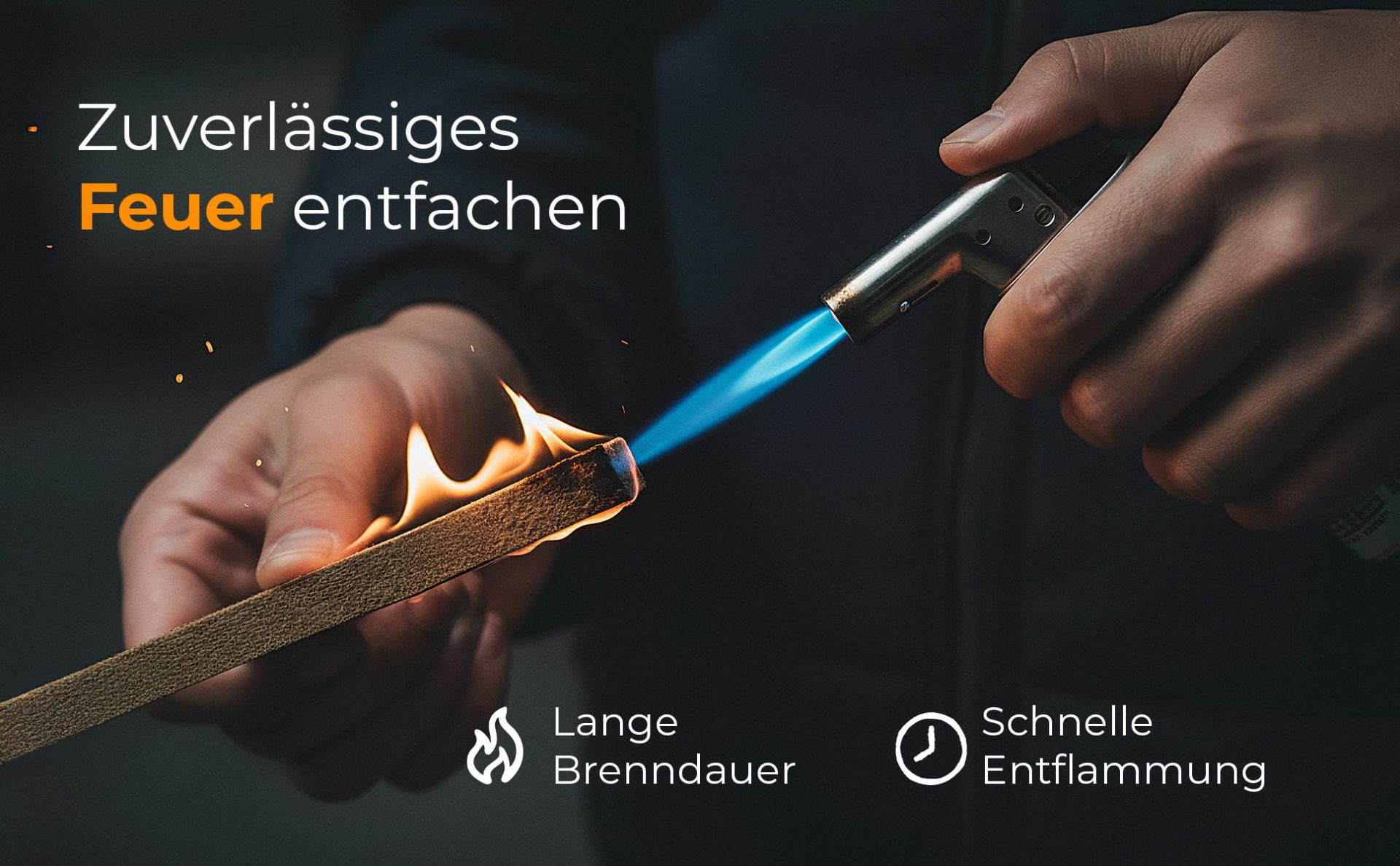 1x SILVER Fidibusse Großpackung 400 Stück + 1x Blechdose 50 Anzündern + 1x 300ml Kaminscheiben Reiniger von SILVER GmbH