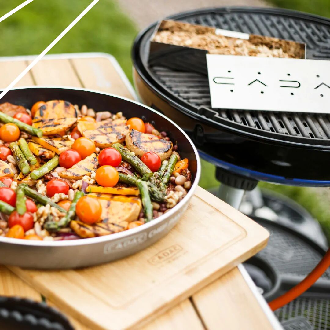 CADAC Räucherbox geeignet für Holzkohle- und Gasgrills | Edelstahl von CADAC